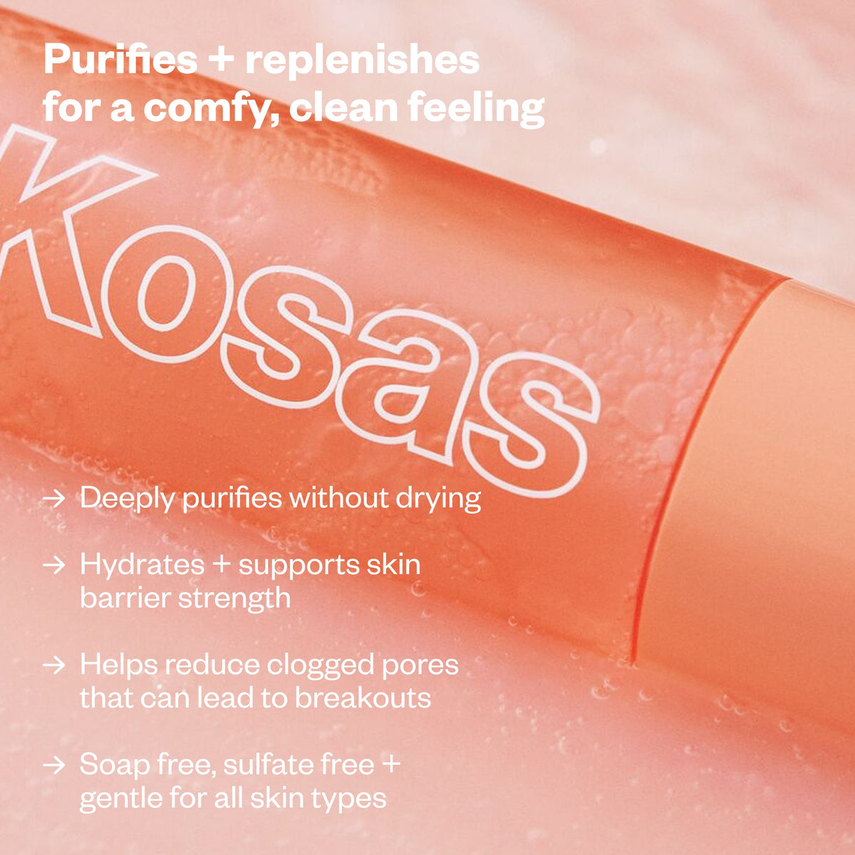 Plump + Juicy Gel Cleanser Benefits